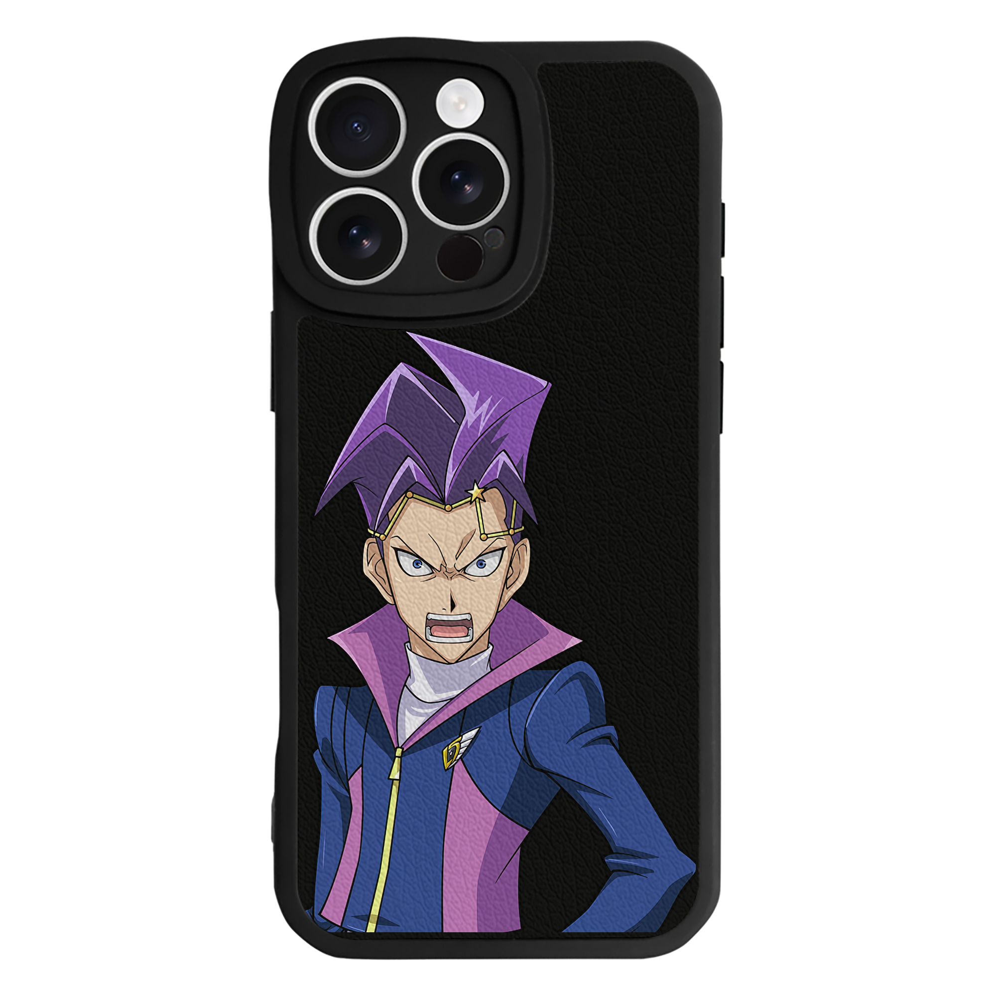 遊☆戯☆王 Yu-Gi-Oh! 【iPhone 16シリーズ対応】シリコンスマホケース（レザー調） 材質：シリコン